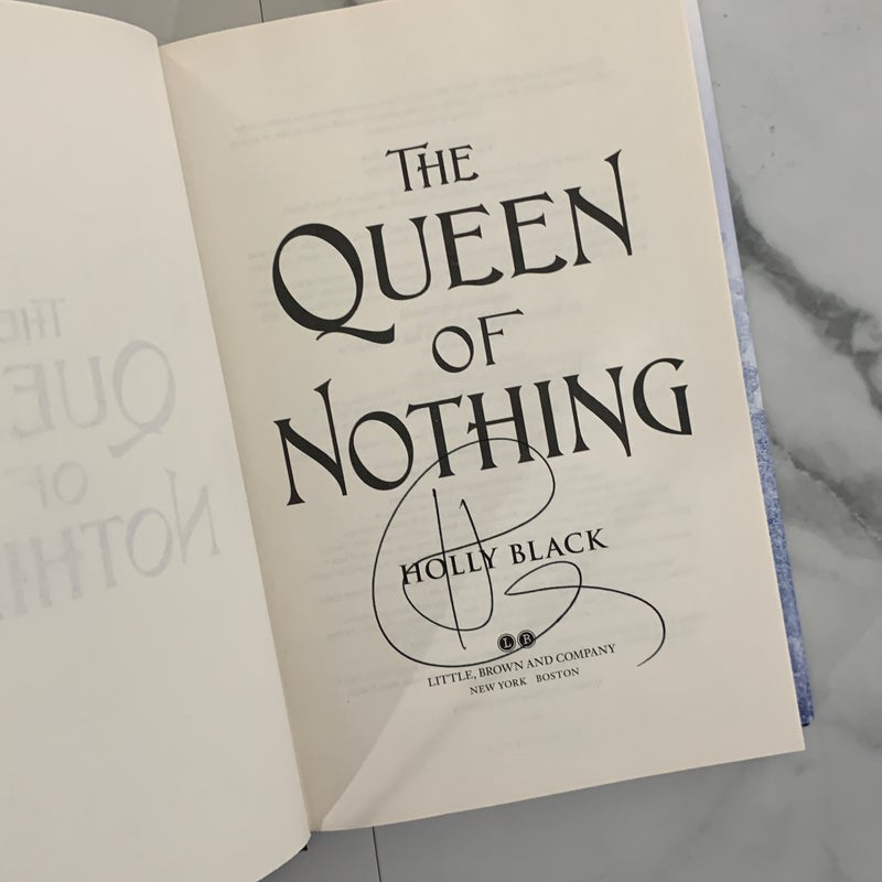 The Queen of Nothing SIGNED 