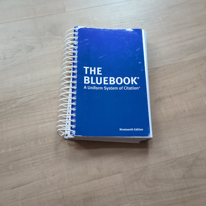 The Bluebook