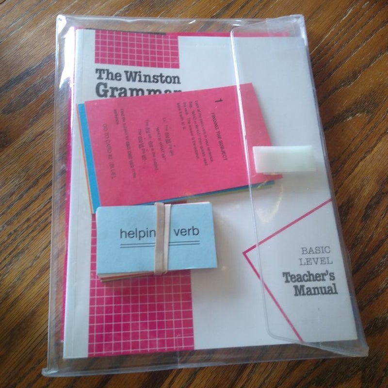 ⭐The Winston Grammar Program - Basic Level