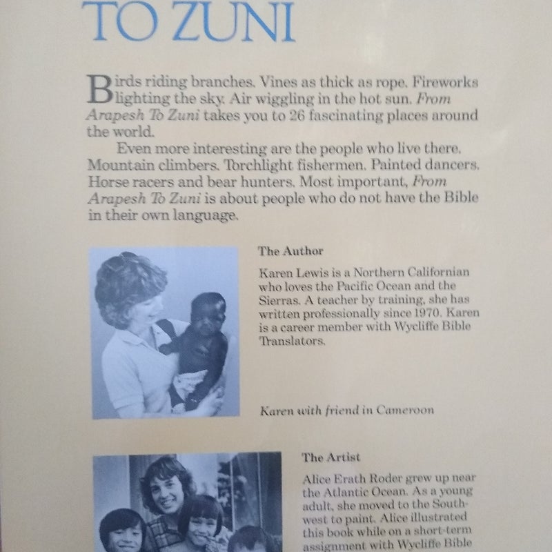 ⭐ From Arapesh to Zuni