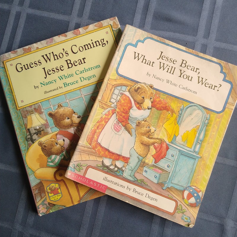 📚 Jesse Bear books (2)
