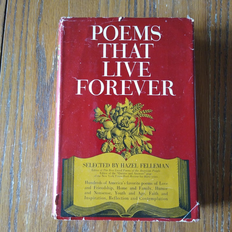 Poems That Live Forever (vintage)