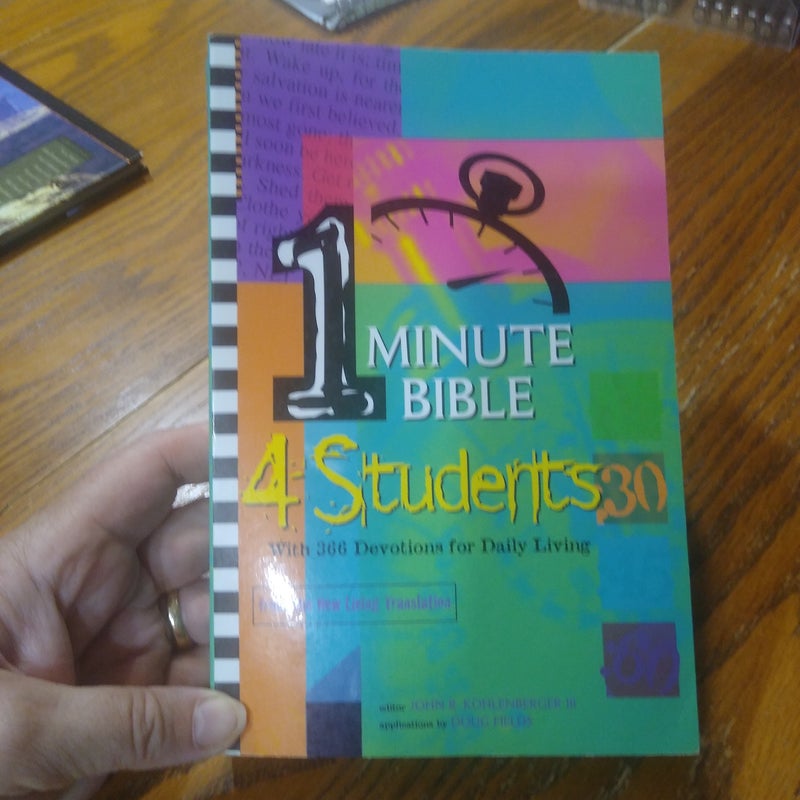 One Minute Bible for Students