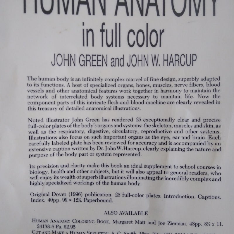 Human Anatomy in Full Color