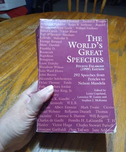 ⭐ The World's Great Speeches