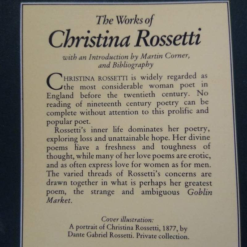 ⭐ Selected Poems of Christina Rosetti
