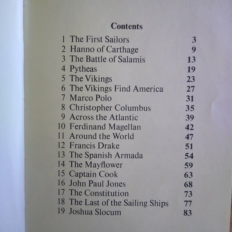 Meet the Men Who Sailed the Seas (vintage)