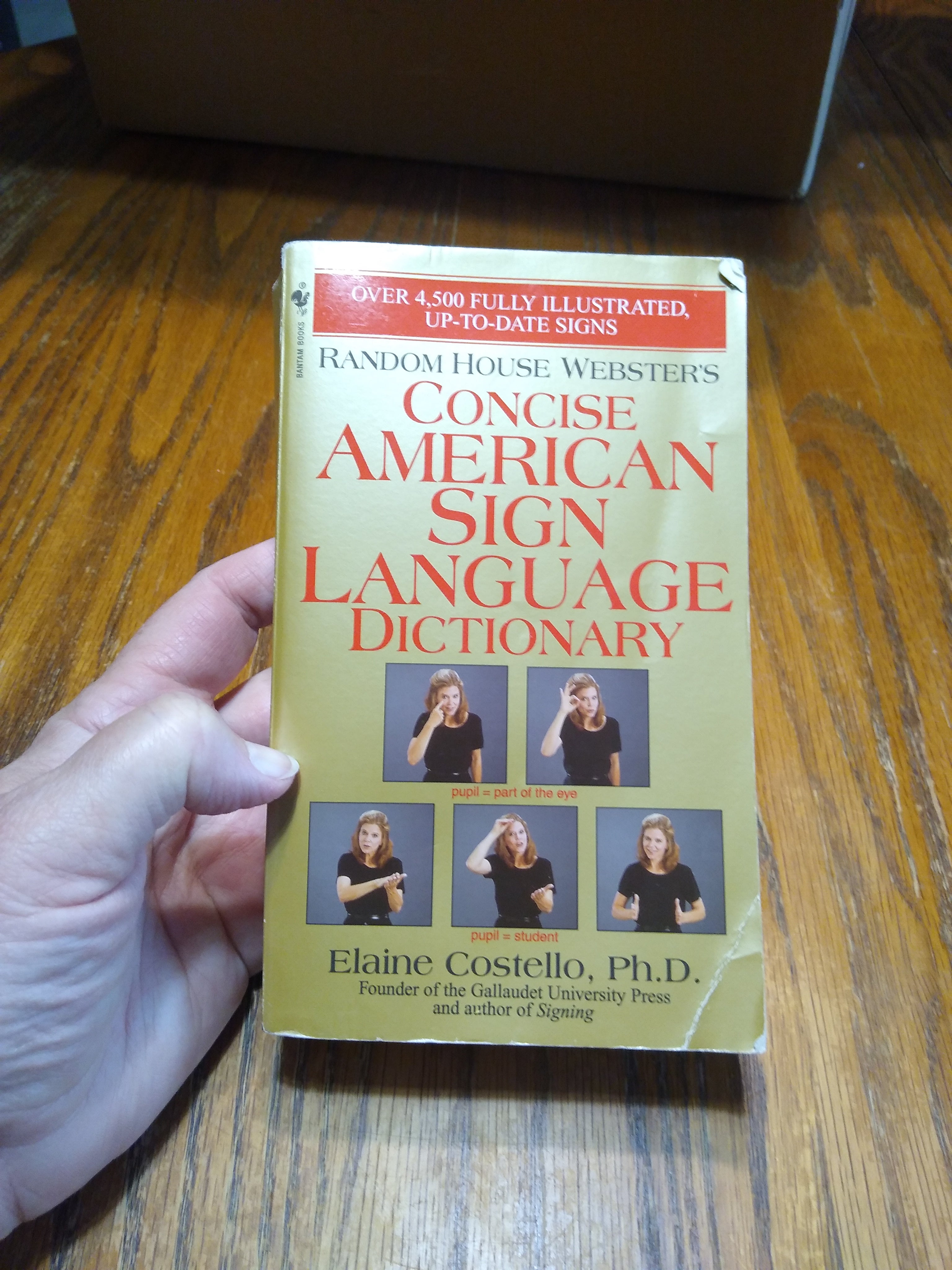 Random House Webster's Concise American Sign Language Dictionary