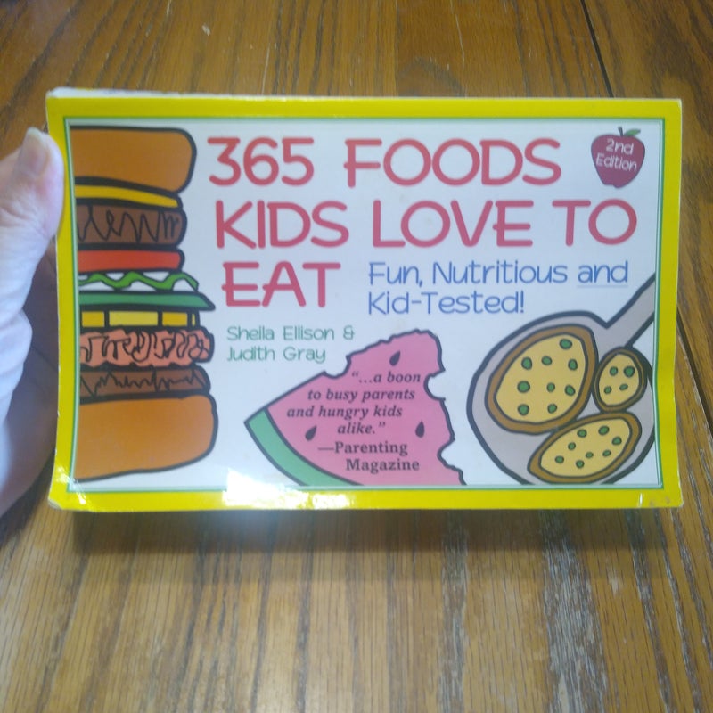 ⭐ 365 Foods Kids Love to Eat