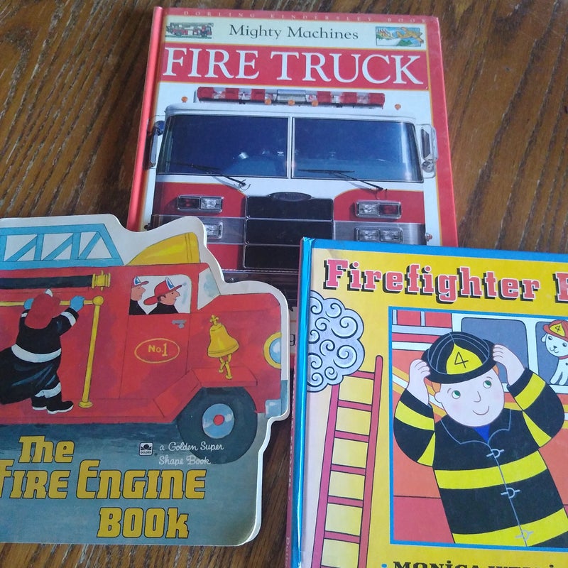 📚 Fire Engine / Firefighter books
