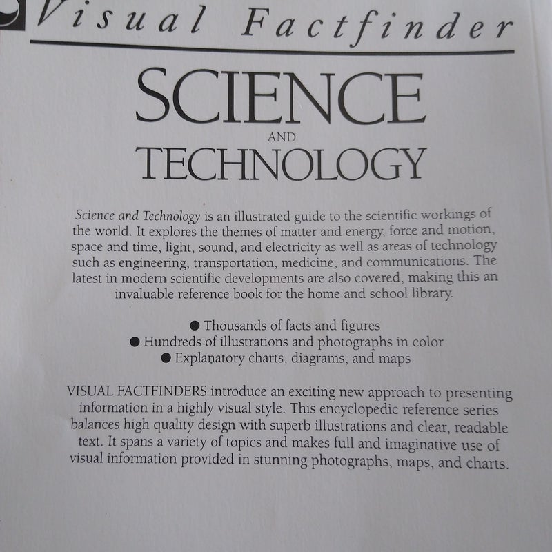 ⭐ Visual Factfinder: Science and Technology