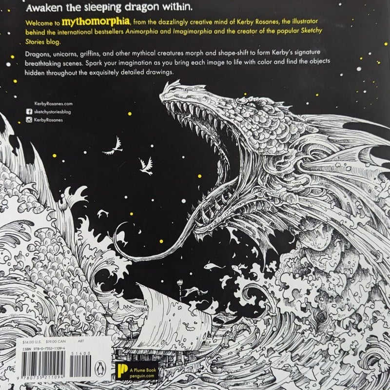 Mythomorphia & Tolkien's World coloring books