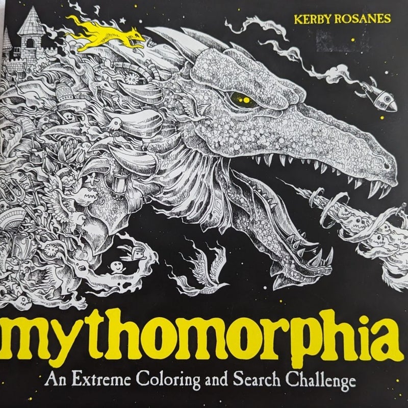 Mythomorphia & Tolkien's World coloring books