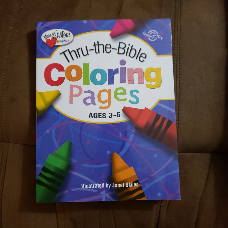 Thru-The-Bible Coloring Pages (Ages 3-6)