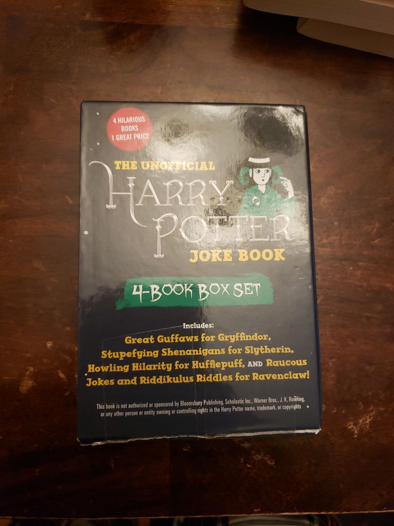 The Unofficial Harry Potter Joke Book 4-Book Box Set