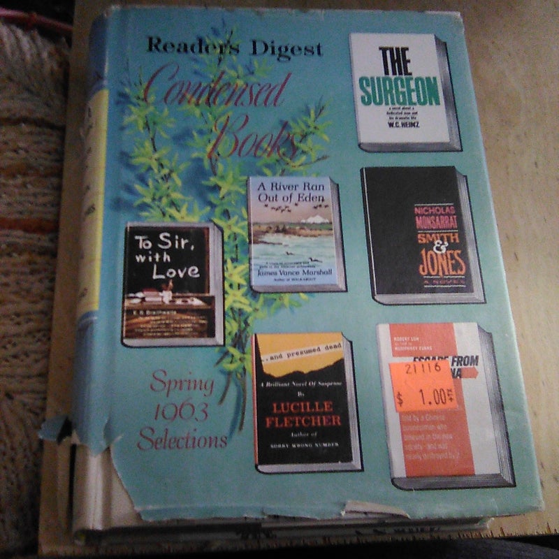 Reader's Digest Condensed books spring 1963"