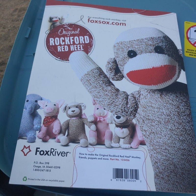 How to make the original Rockford red heel sock monkey