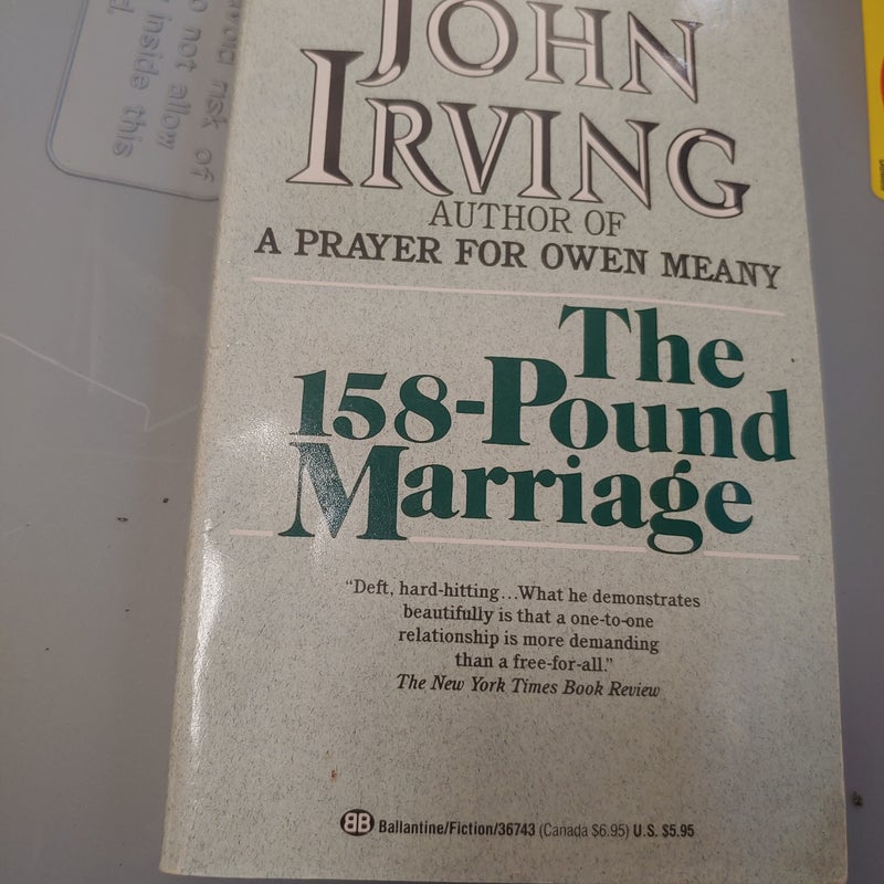 The 158 pound marriage