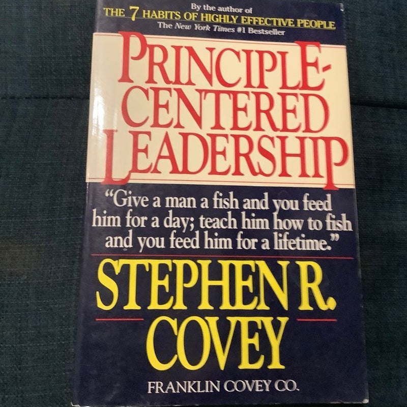 Principle Centered Leadership