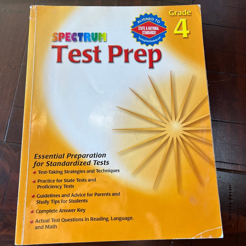 Spectrum Test Prep, Grade 4