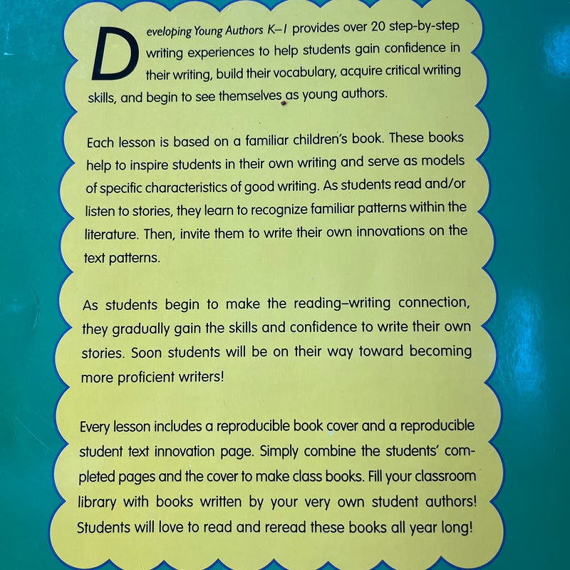 Developing Young Authors Grades K-1