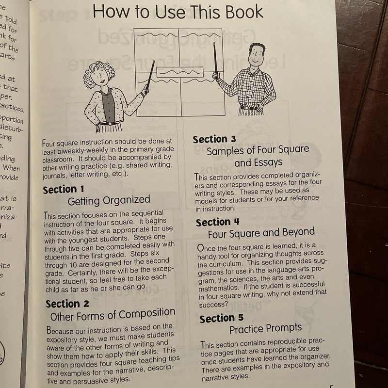 Four Square Writing Method for Grades 1-3