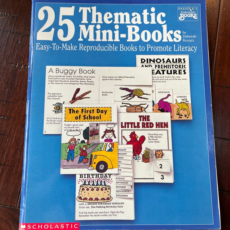 Twenty-Five Thematic Mini Books