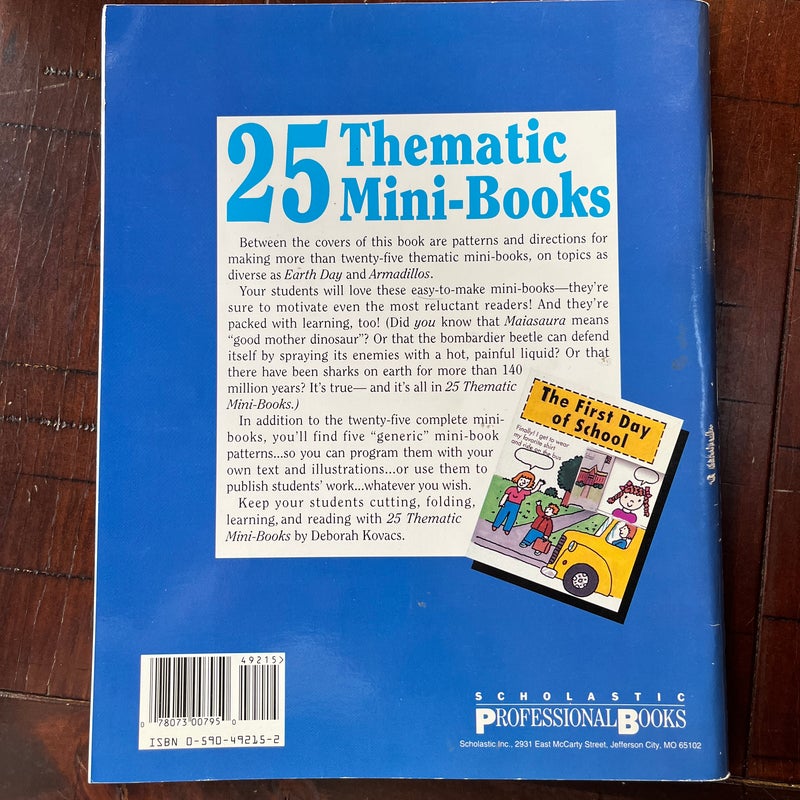 Twenty-Five Thematic Mini Books