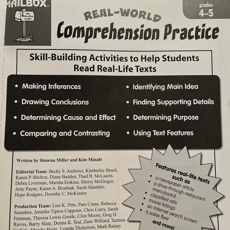 RealWorld Comprehension Practice