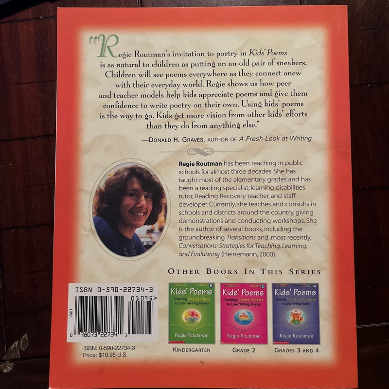 Kids' Poems, Grade 1 by Regie Routman