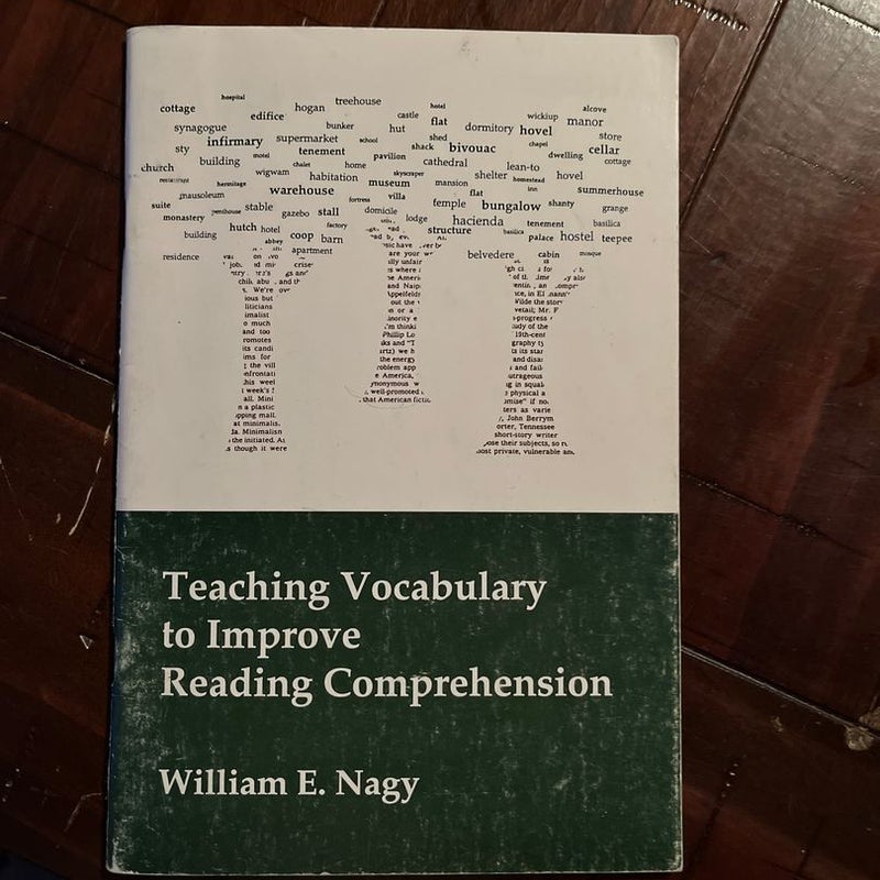 Teaching Vocabulary to Improve Reading Comprehension