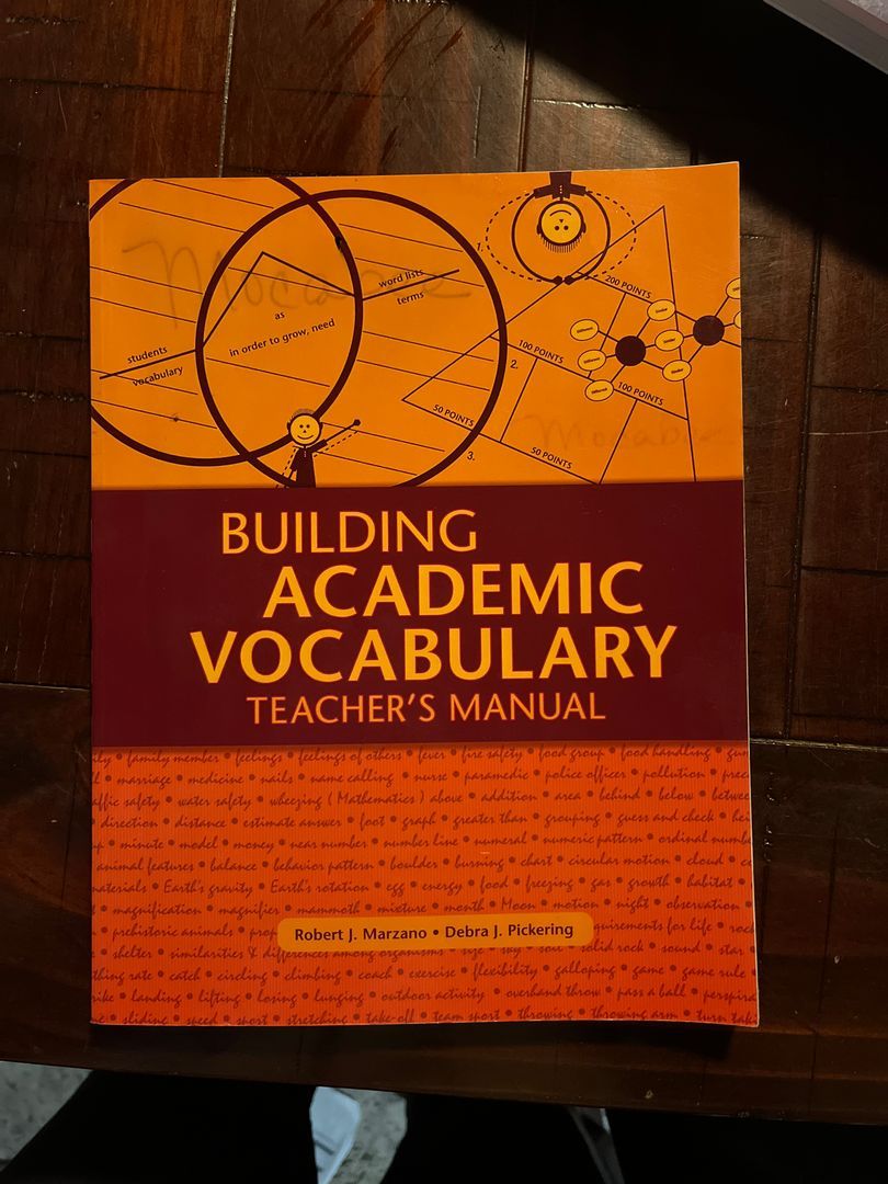 Building Academic Vocabulary