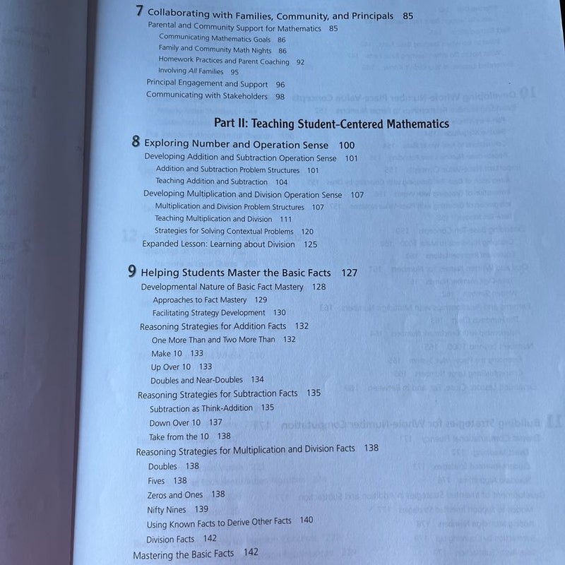 Teaching Student-Centered Mathematics