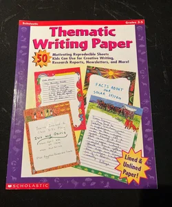 Thematic Writing Paper