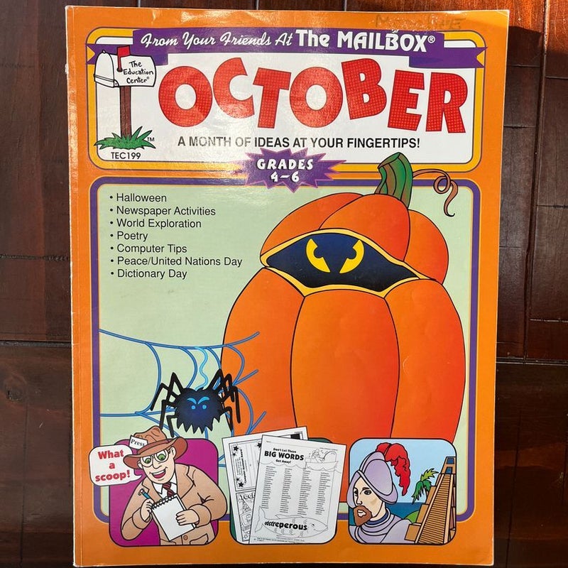 October Monthly Idea Book