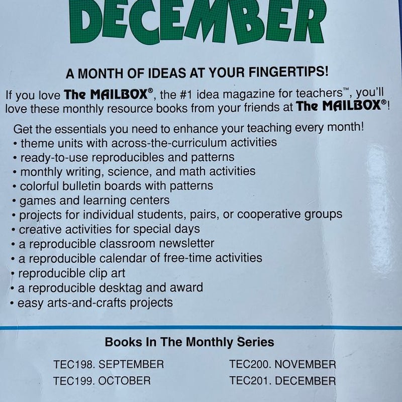 December Monthly Idea Book