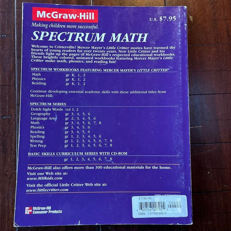 Spectrum Math, Grade 2