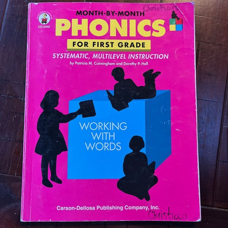 Month-by-Month Phonics for First Grade