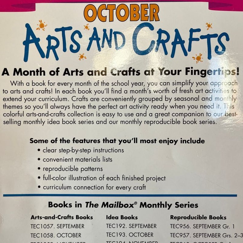 October Monthly Arts and Crafts