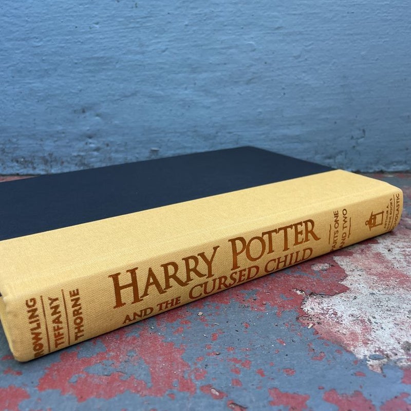 Harry Potter and the Cursed Child Parts One and Two (Special Rehearsal Edition Script) First Edition
