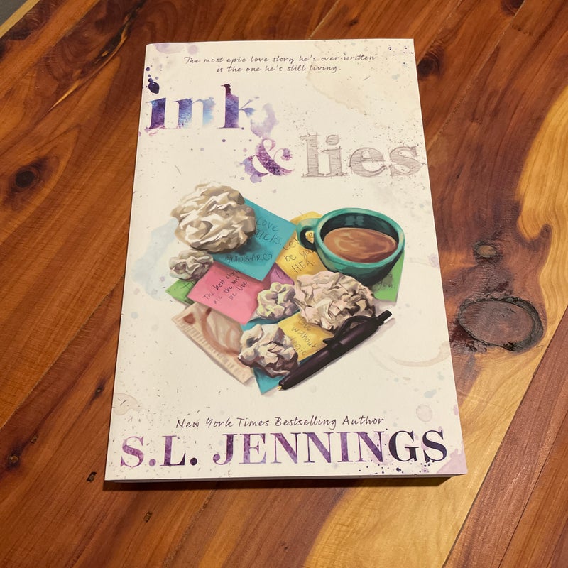 Ink and Lies (SIGNED 1st edition) 