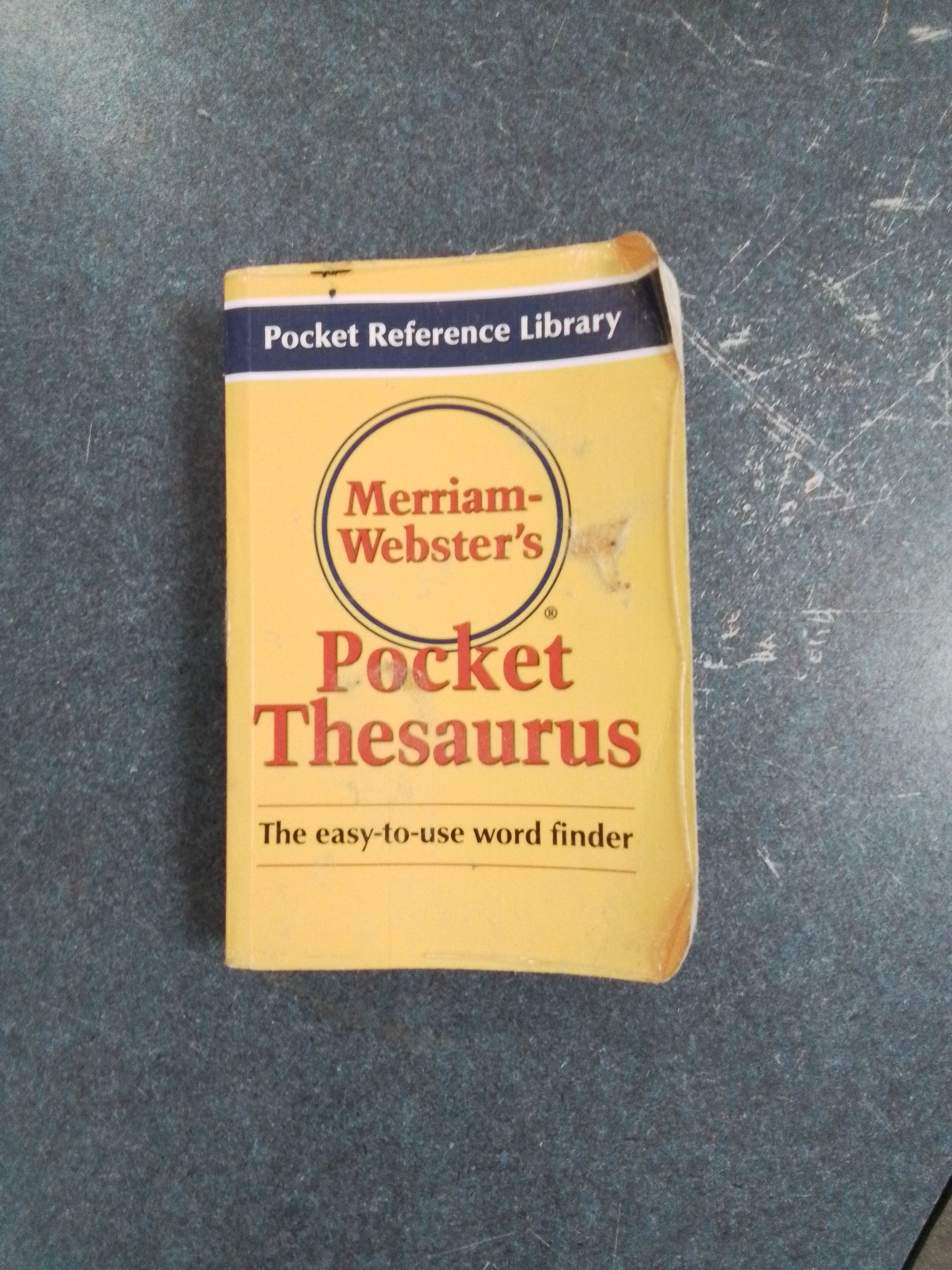 Merriam-Webster's Pocket Thesaurus