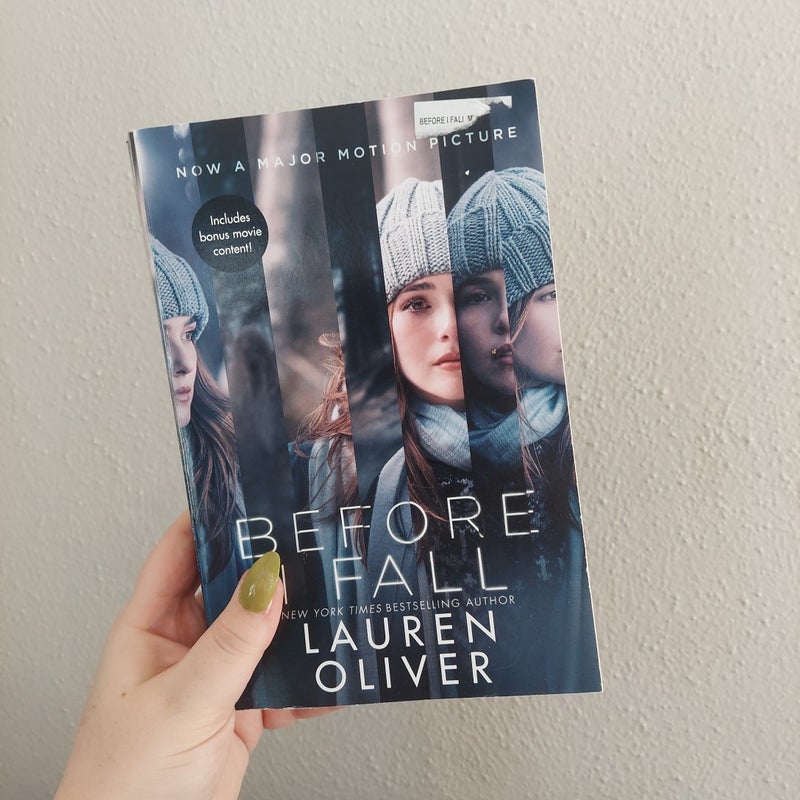 Before I Fall Movie Tie-In Edition