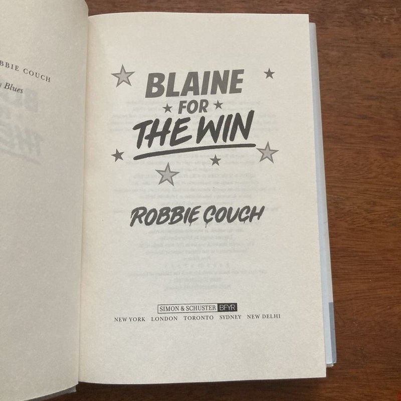 Blaine for the Win