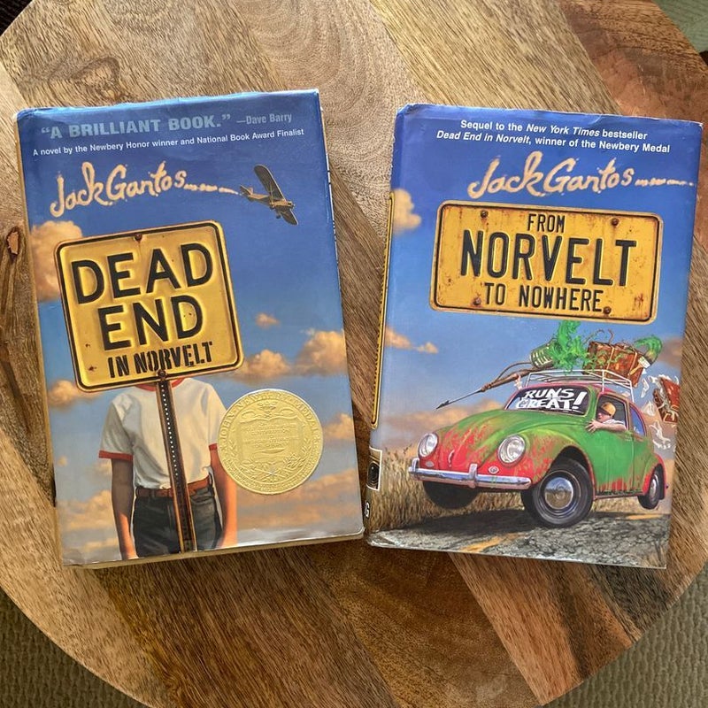 Dead End in Norvelt From Norvelt to Nowhere - BUNDLE