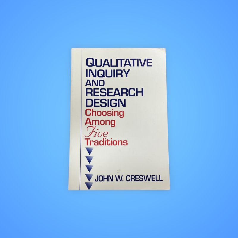 qualitative research book by creswell