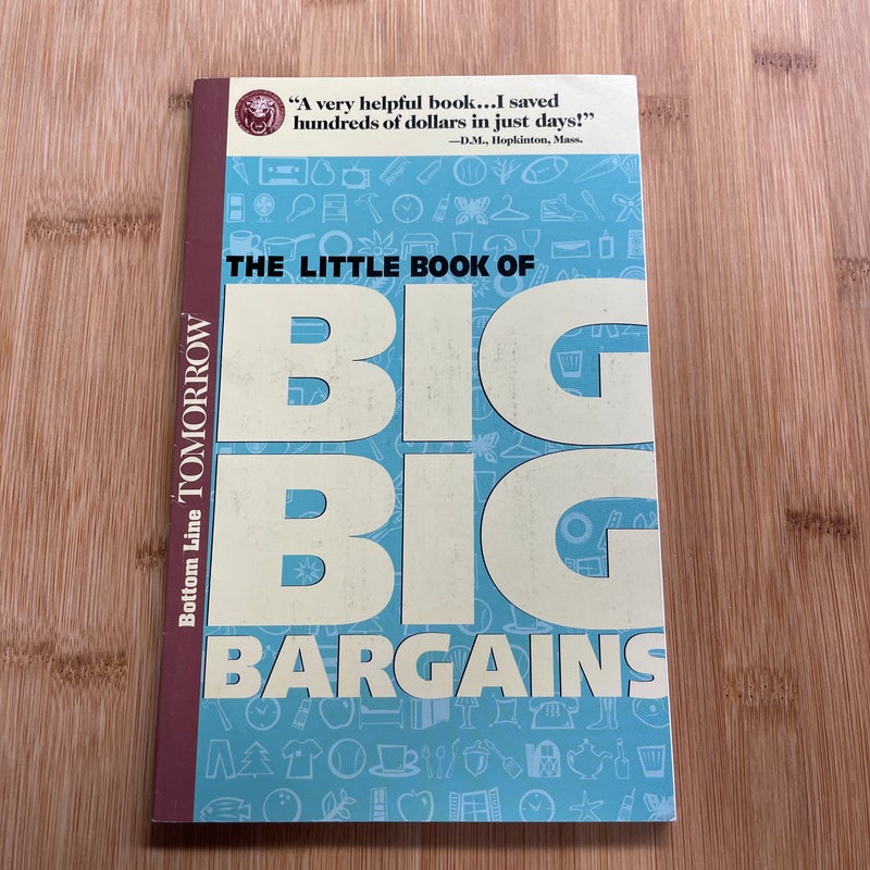 The little book of Big Big Bargains 