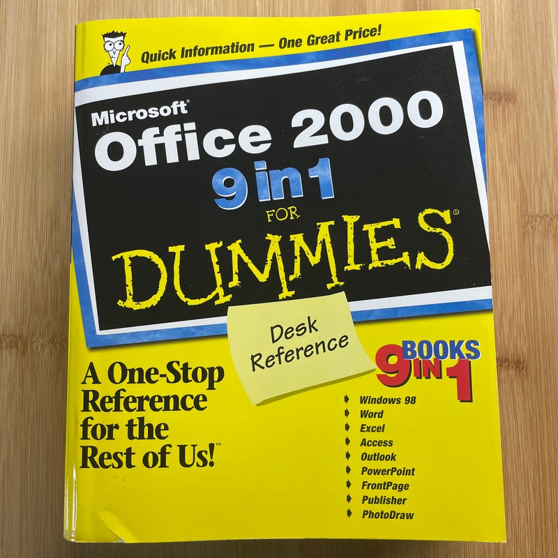 Microsoft® Office 2000 9 in 1 for Dummies®