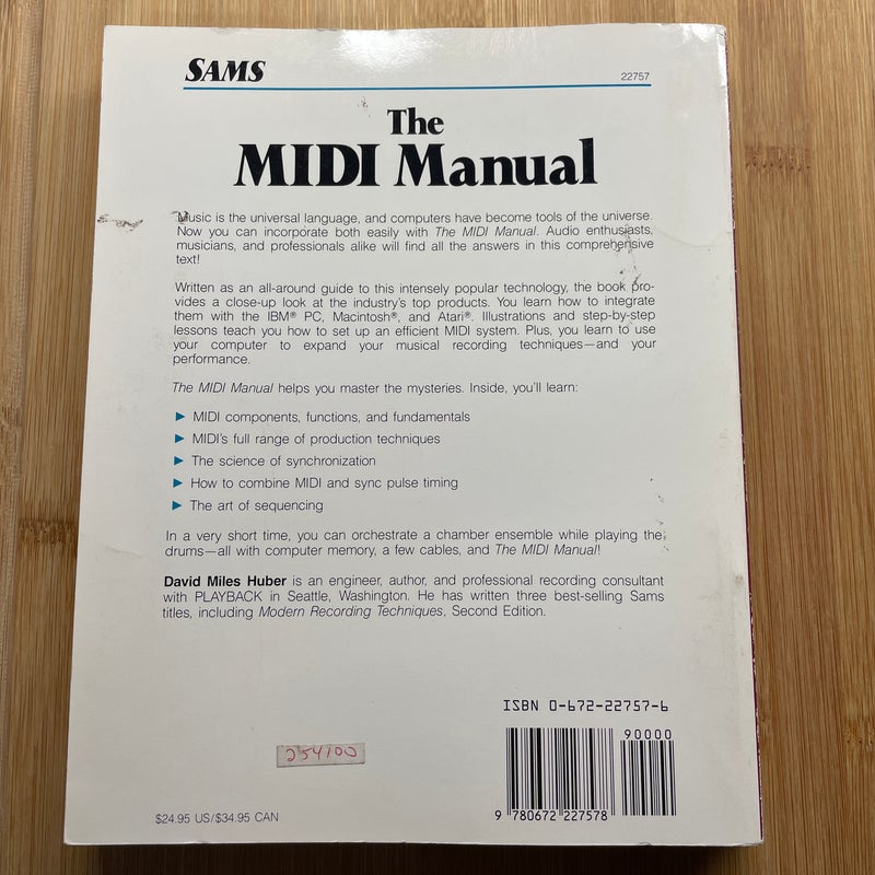 The MIDI Manual