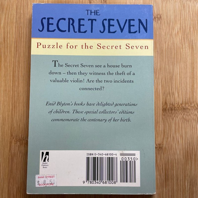 Puzzle for the Secret Seven